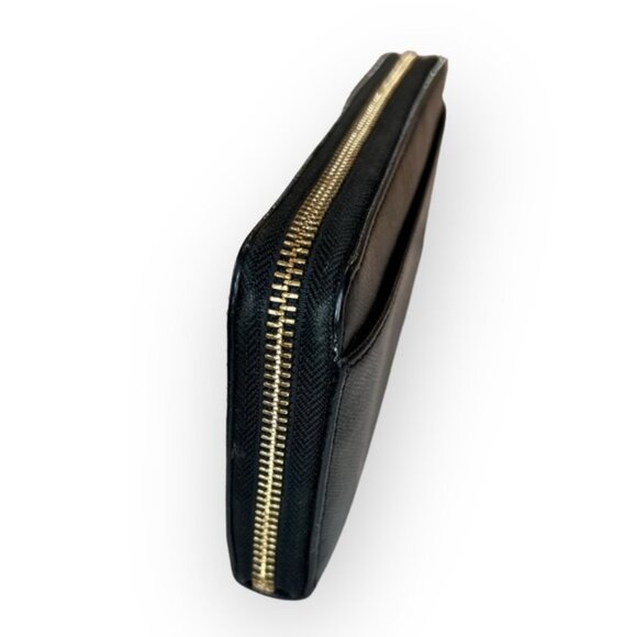 Kate Spade Black Leather Cameron Long Wallet - Picture 3 of 13